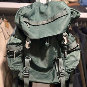 Lulu Lemon Green Backpack